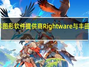 芬兰汽车图形软件提供商Rightware与丰田汽车达成合作