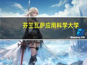 芬兰瓦萨应用科学大学(关于芬兰瓦萨应用科学大学简述)