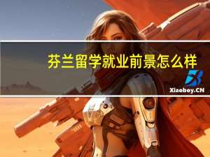 芬兰留学就业前景怎么样