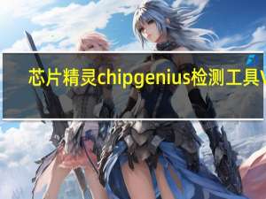 芯片精灵chipgenius检测工具 V4.19.1225 绿色单文件版（芯片精灵chipgenius检测工具 V4.19.1225 绿色单文件版功能简介）