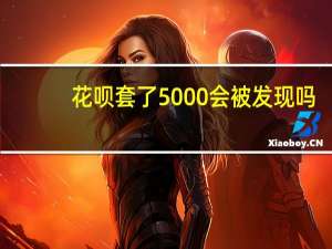 花呗套了5000会被发现吗