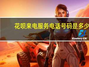 花呗来电服务电话号码是多少（花呗来电）