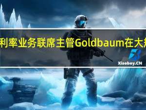 花旗集团利率业务联席主管Goldbaum在大规模重组中离职