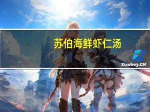 苏伯 海鲜虾仁汤(袋装)卡路里是多少