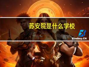 苏安院是什么学校