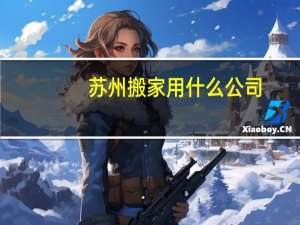 苏州搬家用什么公司