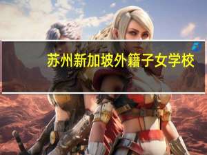 苏州新加坡外籍子女学校（苏州新加坡国际学校简介）
