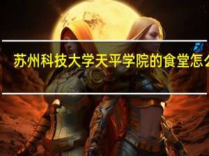 苏州科技大学天平学院的食堂怎么样
