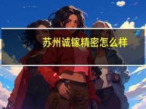 苏州诚镓精密怎么样