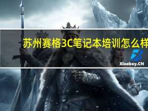 苏州赛格3C笔记本培训怎么样