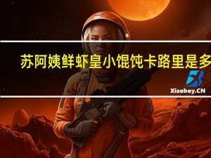 苏阿姨 鲜虾皇小馄饨卡路里是多少
