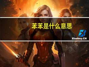 苯苯是什么意思