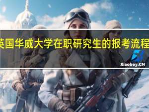 英国华威大学在职研究生的报考流程是什么