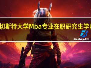 英国奇切斯特大学Mba专业在职研究生学费一年是多少