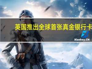 英国推出全球首张真金银行卡，一张卡售价超16万元