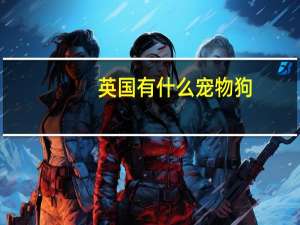 英国有什么宠物狗