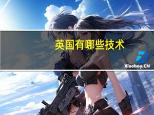 英国有哪些技术
