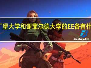 英国爱丁堡大学和谢菲尔德大学的EE各有什么优势强项呢