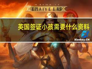 英国签证小孩需要什么资料(英国学生签证准备材料)