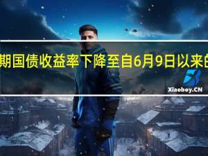英国2年期国债收益率下降至自6月9日以来的最低水平为4.504%当日下降超过10个基点