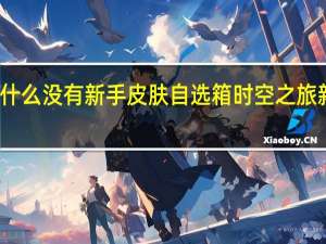 英雄联盟手游时空之旅为什么没有新手皮肤自选箱 时空之旅新手皮肤自选箱没更新原因分析