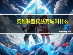 英雄联盟皮肤商城叫什么（英雄联盟皮肤商城）