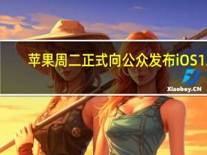 苹果周二正式向公众发布iOS13.1 这是iOS13平台的首次重大更新