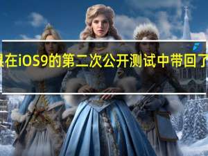 苹果在iOS9的第二次公开测试中带回了家庭分享