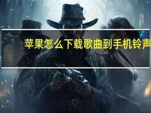 苹果怎么下载歌曲到手机铃声（苹果怎么下载歌曲）