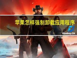 苹果怎样强制卸载应用程序