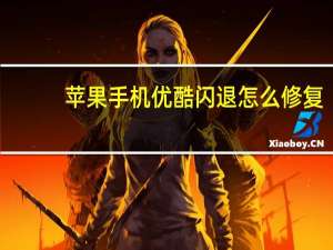 苹果手机优酷闪退怎么修复（苹果手机优酷闪退）