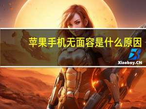 苹果手机无面容是什么原因