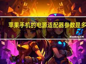 苹果手机的电源适配器参数是多少