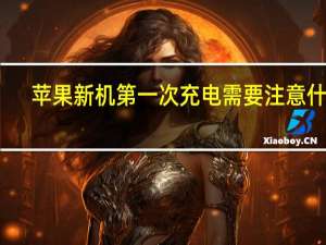 苹果新机第一次充电需要注意什么（苹果新机显示被充电过）