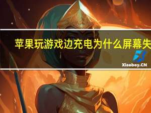 苹果玩游戏边充电为什么屏幕失灵（苹果手机充电玩游戏屏幕失灵）