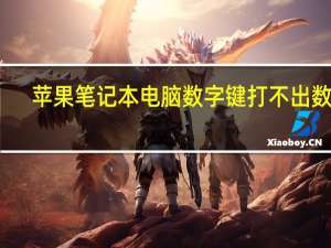 苹果笔记本电脑数字键打不出数字（笔记本电脑数字键打不出数字）