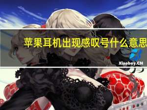 苹果耳机出现感叹号什么意思（苹果耳机出现感叹号）