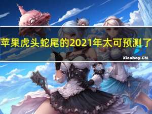 苹果虎头蛇尾的2021年太可预测了