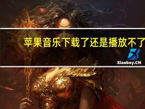 苹果音乐下载了还是播放不了（苹果音乐怎么播放不了）