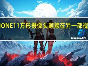 苹果IPHONE11方形摄像头颠簸在另一部视频中得到确认