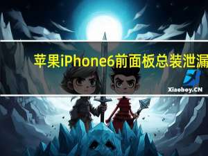 苹果iPhone 6前面板总装泄漏