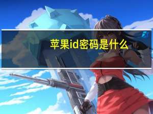 苹果id密码是什么（苹果id密码要求）
