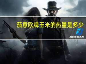 茄意欧牌 玉米的热量是多少