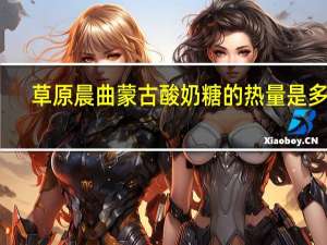 草原晨曲 蒙古酸奶糖的热量是多少