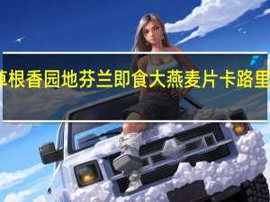 草根香园地 芬兰即食大燕麦片卡路里是多少