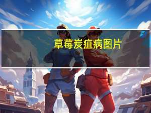 草莓炭疽病图片（炭疽病图片）
