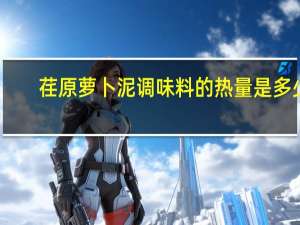 荏原 萝卜泥调味料的热量是多少