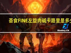 荟食 FINE左旋肉碱卡路里是多少