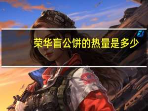 荣华 盲公饼的热量是多少