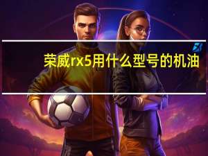 荣威rx5用什么型号的机油